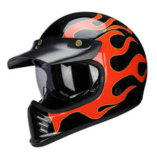 Load image into Gallery viewer, Vintage Flame Helmet