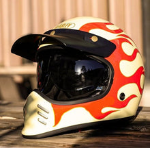 Load image into Gallery viewer, Vintage Flame Helmet