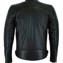 Load image into Gallery viewer, Black Bomber Leather Jacket