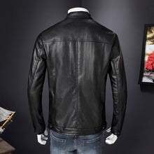 Load image into Gallery viewer, Mens Leather Faux Jacket
