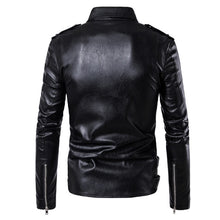 Load image into Gallery viewer, New design Motorcycle Bomber Leather Jacket