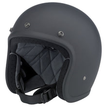 Load image into Gallery viewer, Black Open Face Helmet
