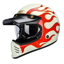 Load image into Gallery viewer, Vintage Flame Helmet
