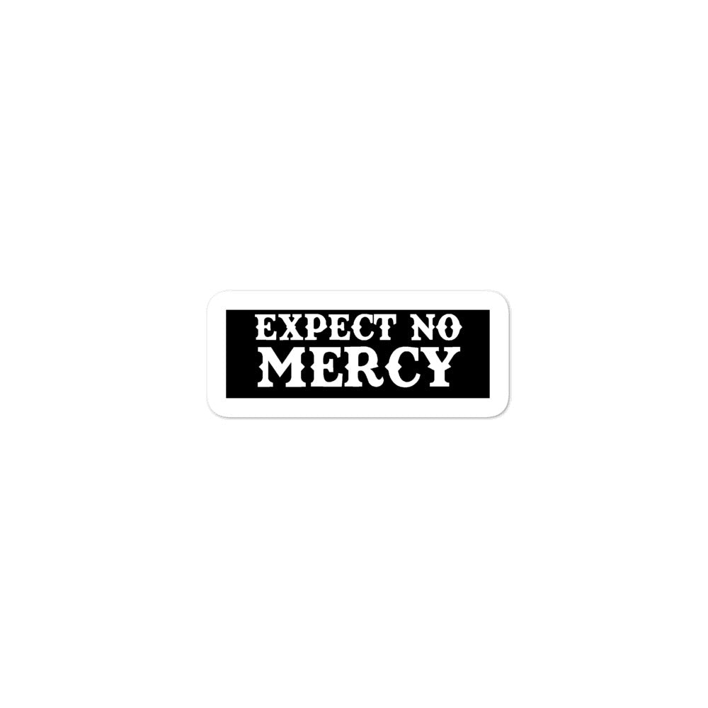 No mercy