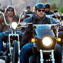 Load image into Gallery viewer, Skull Cap Motorcycle Helmet
