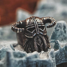 Load image into Gallery viewer, Nordic Horns Helmet

