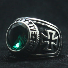 Load image into Gallery viewer, Ride To Live,Green Stone
