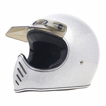 Load image into Gallery viewer, Flashing Grey Vintage Helmet
