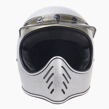 Load image into Gallery viewer, Flashing Grey Vintage Helmet
