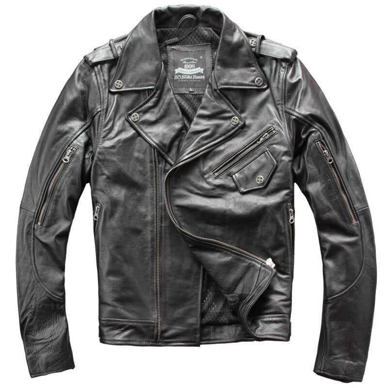Leather Moto Jacket