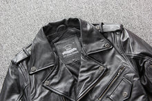 Load image into Gallery viewer, Leather Moto Jacket
