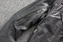 Load image into Gallery viewer, Leather Moto Jacket
