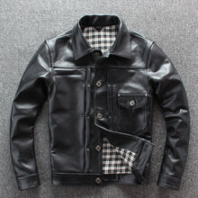 Load image into Gallery viewer, Classic Leather Riding Jacket
