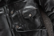 Load image into Gallery viewer, Classic Leather Riding Jacket
