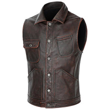 Load image into Gallery viewer, Vintage Biker Vest

