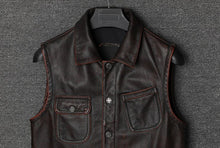 Load image into Gallery viewer, Vintage Biker Vest
