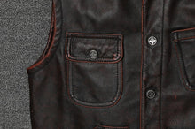 Load image into Gallery viewer, Vintage Biker Vest
