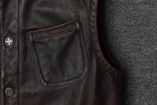 Load image into Gallery viewer, Vintage Biker Vest
