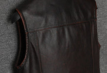 Load image into Gallery viewer, Vintage Biker Vest
