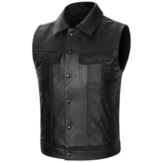 Cowhide Genuine Vest