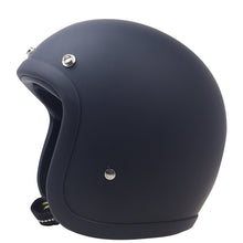 Load image into Gallery viewer, Matte Black Open Face Helmet
