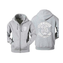 Load image into Gallery viewer, Sons Of Anarchy Zipper Hoodie
